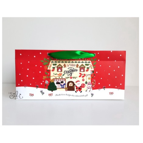 

(TERLARIS) (PAPERBAG JOYFUL CHRISTMAS) Natal Christmas 33 x 24 x 15 cm -Bag Natal