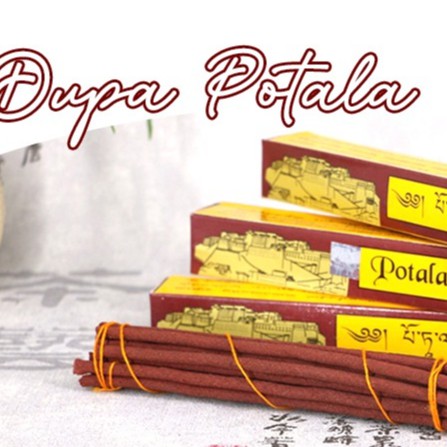 Dupa Hio harum wangi herbal Tibetan Potala 10" 20 stick / pack