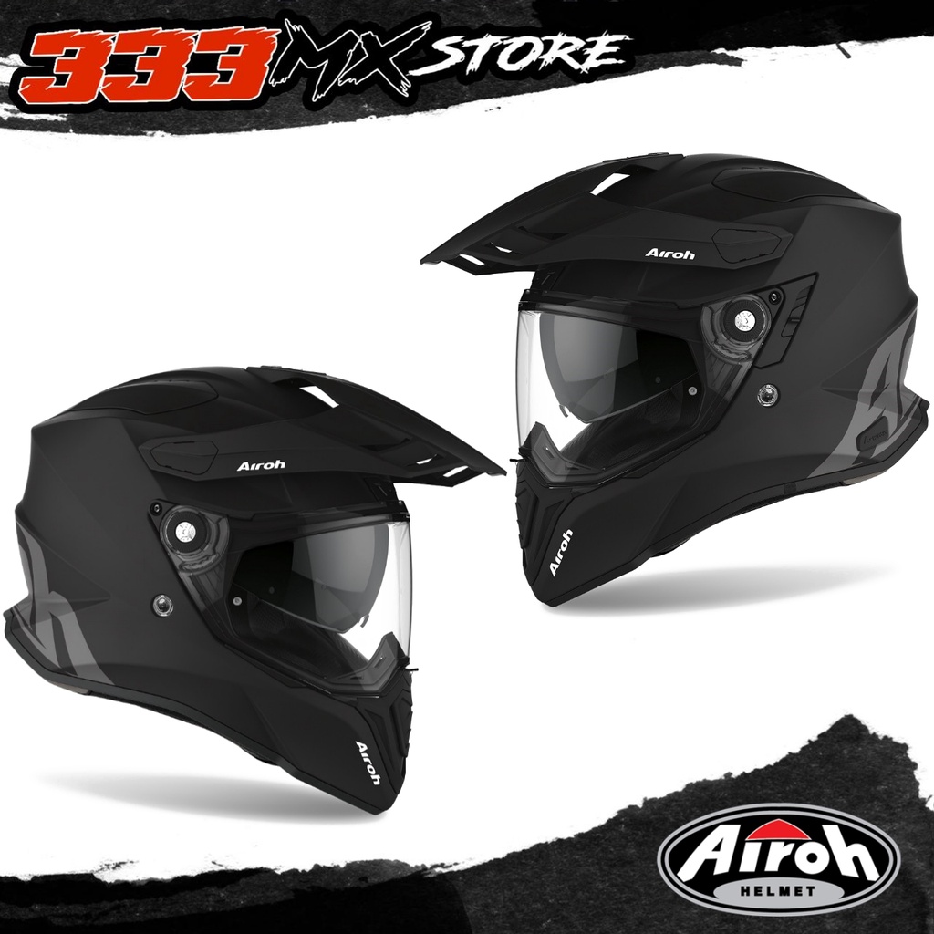 AIROH COMMANDER BLACK MATT 2022 HELM AIROH COMMANDER BLACK MATT 2022