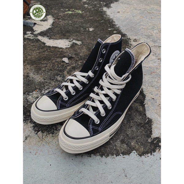 Converse 70’s black white egret high Resmi PT MAP