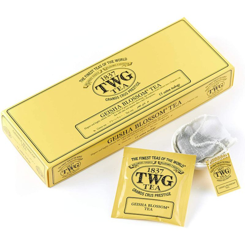 

TWG TEA Geisha Blossom Tea 15 Cotton Teabags