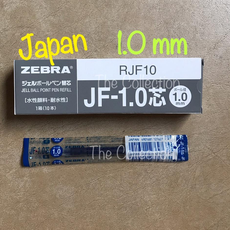 

uc✧Bestseller❁ ATK0433SR RJF10-BL BIRU 1.0 mm isi pen sarasa refill zebra JF 1,0 BLUE 81 ✧