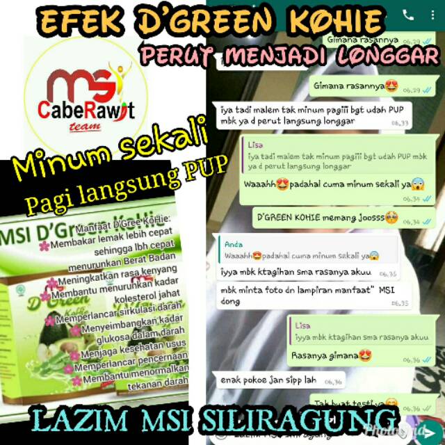 

D'GREN KOHIE isi 5PCS