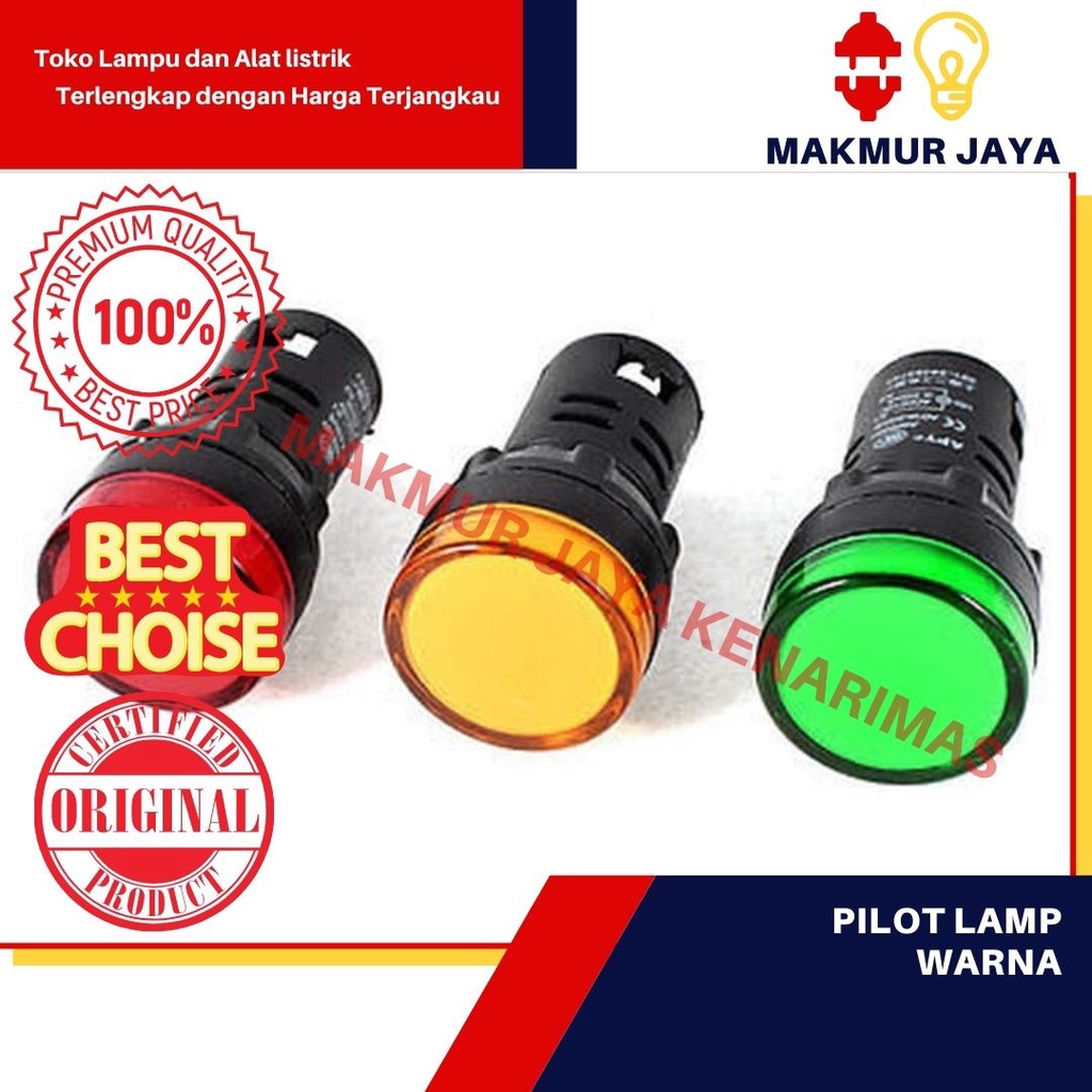 Pilot lamp/indikator lampu panel