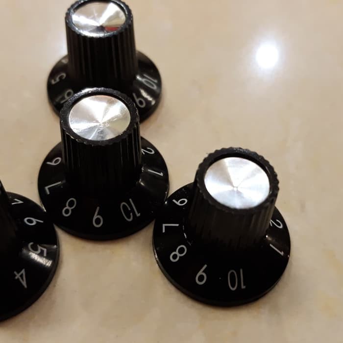 Knop Knob potensio Amplifier Fender Audio klasik vintage Original