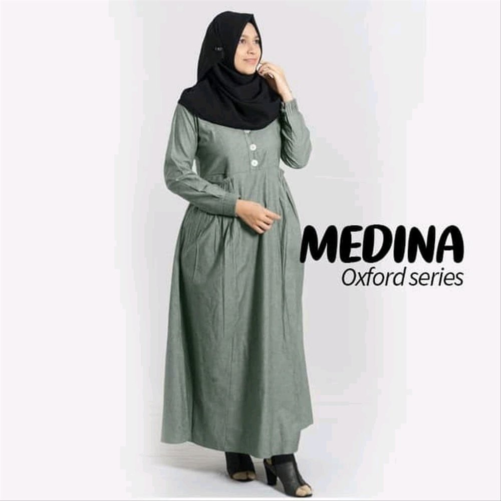Langsung Order BAJU GAMIS PAKAIAN WANITA MUSLIM TERBARU DRESS DAILY MEDINA ORIGINAL IRNANDA terbaik