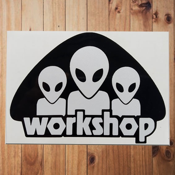 Sticker Alien Workshop