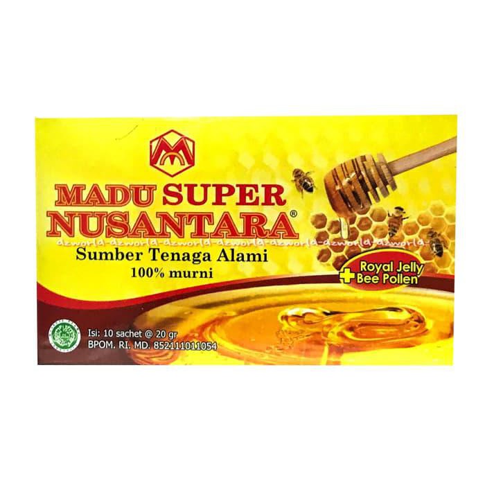 

MADU SUPER NUSANTARA MADU ALAMI UNTUK MENJAGA DAYA TAHAN TUBUH 10 SCHT !