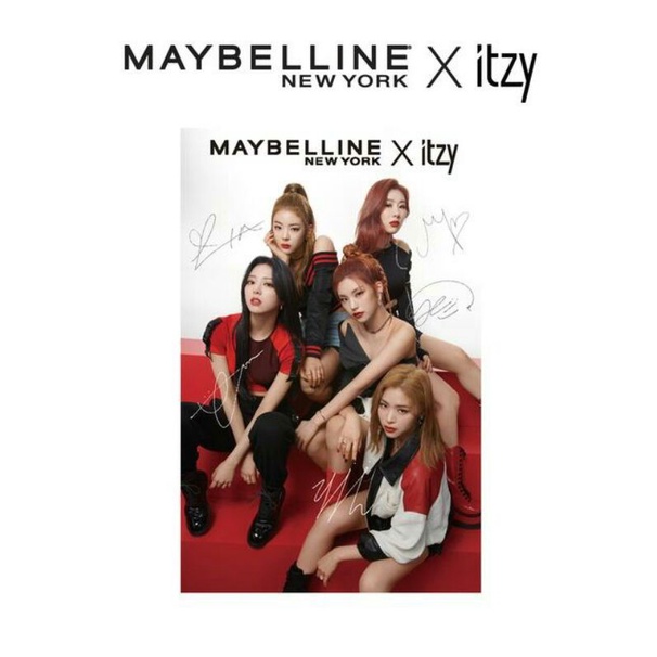 ITZY X MAYBELLINE X ITZY Limited Edition Photocard