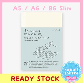 Midori MD notebook Grid A6 / A5 / B6 Slim