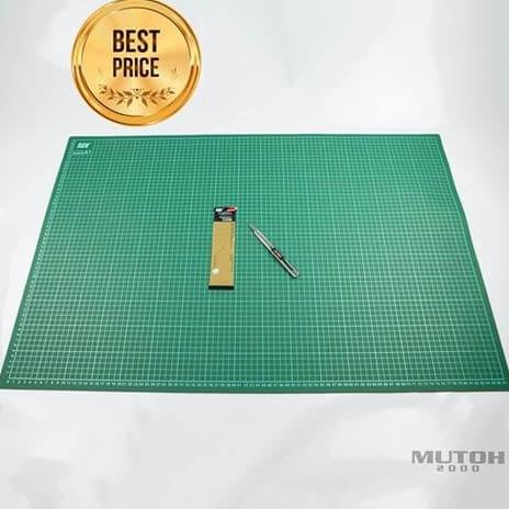 

ALAT MELUKIS CUTTING MAT SDI A1 + PROFESSIONAL CUTTER 0439C + REFILL 1361 ALAT MENGGAMBAR