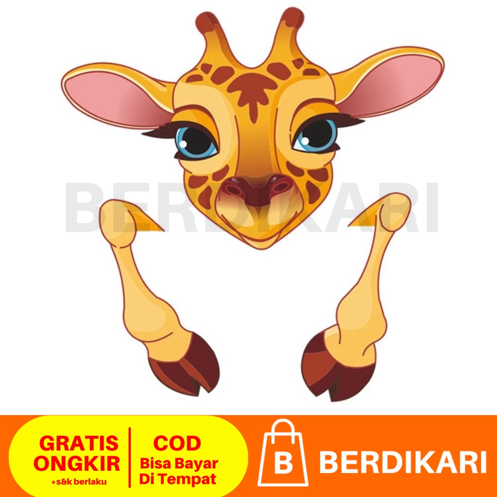 Stiker Saklar Lampu Kartun