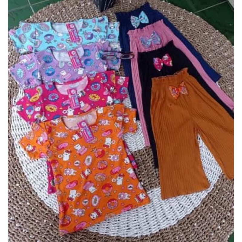 SETELAN ANAK BABYTERY KAOS+CELANA PLISKET