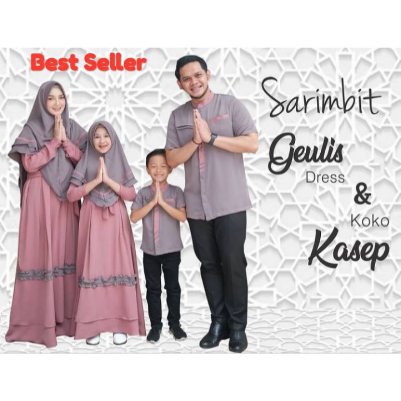 SARIMBIT LEBARAN 2021/BAJU KAPEL KELUARGA/