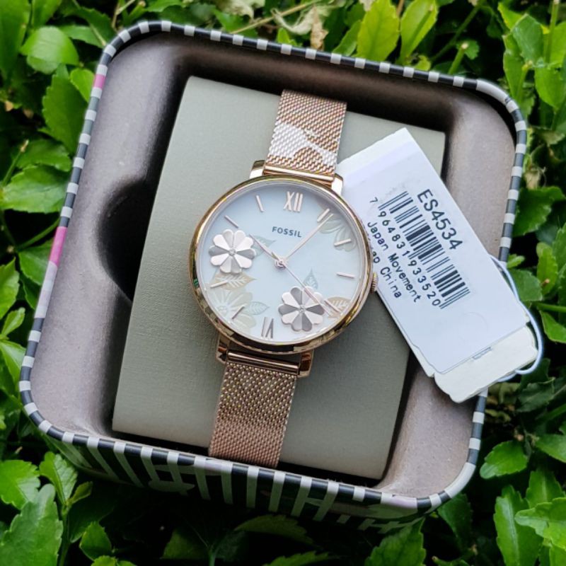Jam Tangan Wanita Foss** FSL ES4534 Original