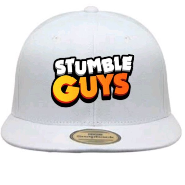 topi anak snapback stumble guys bahan premium