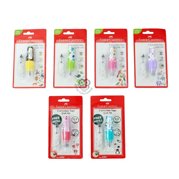 

ATK9 Correction Tape Faber Castell QAR506