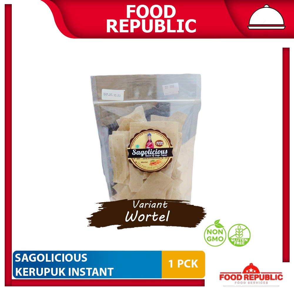 Sagolicious Kerupuk Sagu Sehat Gluten Free Low GI Halal Enak Keripik