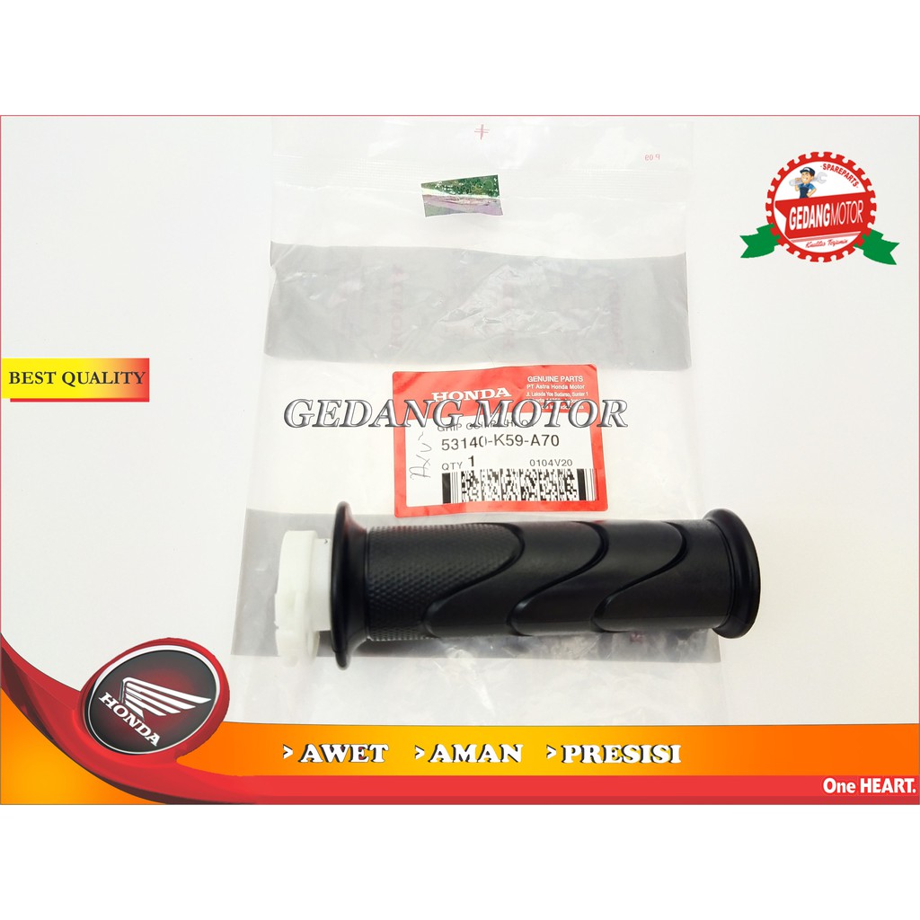HAND GRIP HANFAT KANAN VARIO 150 125 LED 2018 ORIGINAL HONDA