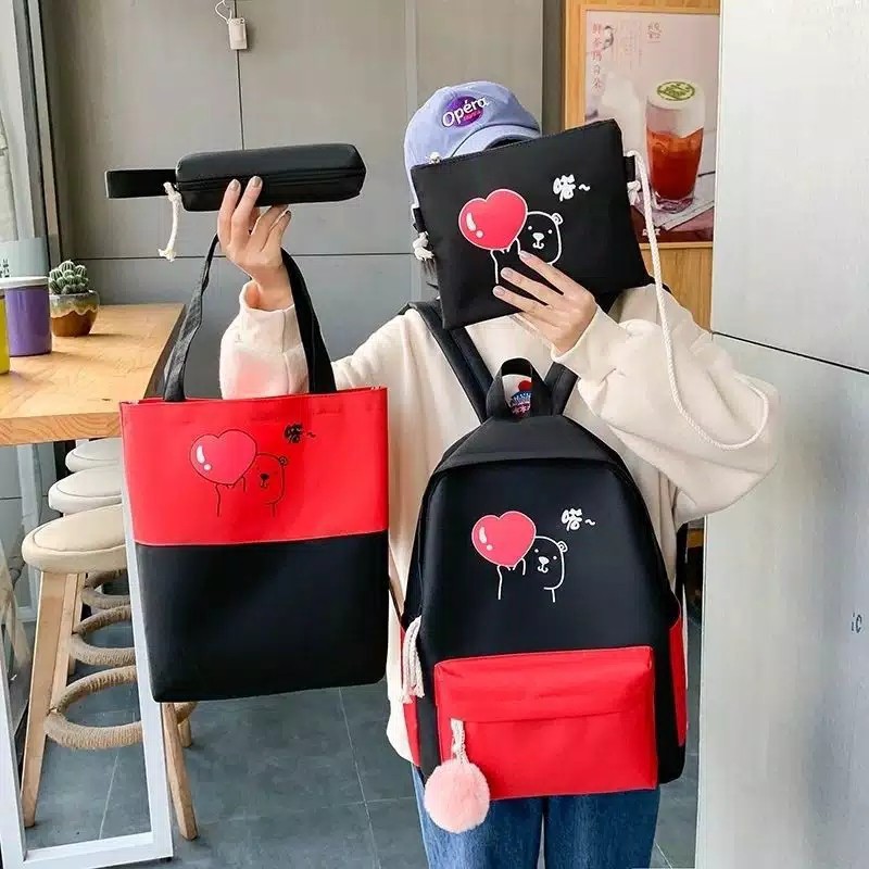 [LOKAL] POKY - Tas FIKA LOVE Ransel Wanita /TAS Wanita