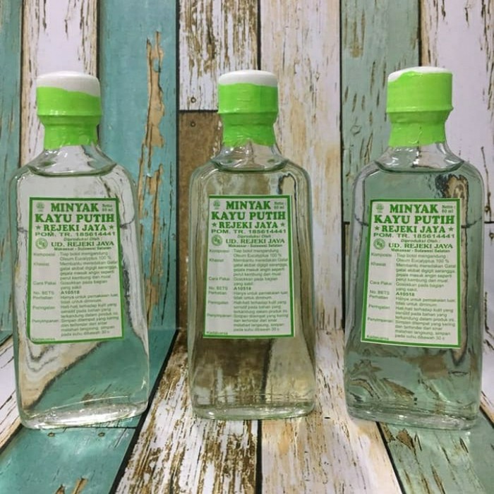 Minyak Kayu Putih Rejeki Jaya 60 ml-asli makassar
