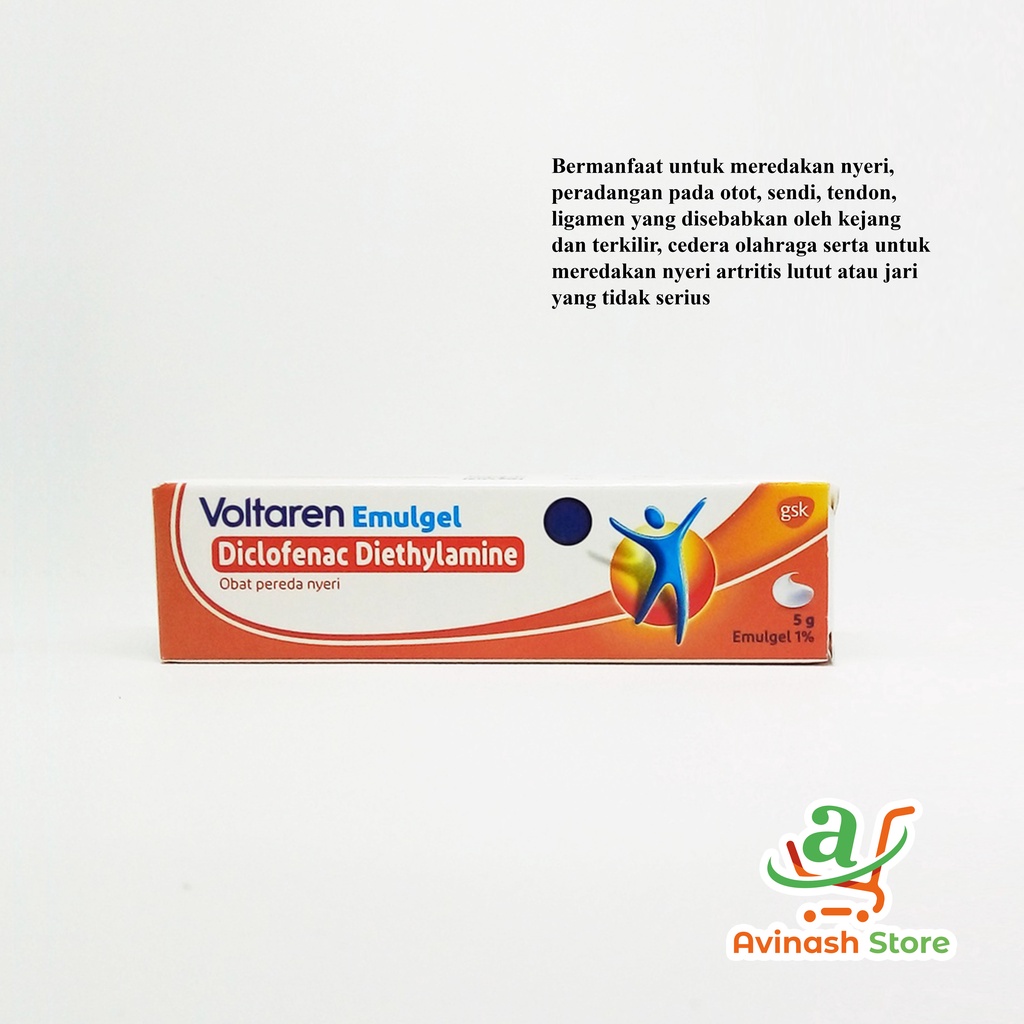 VOLTAREN GEL 5 GRAM PEREDA NYERI
