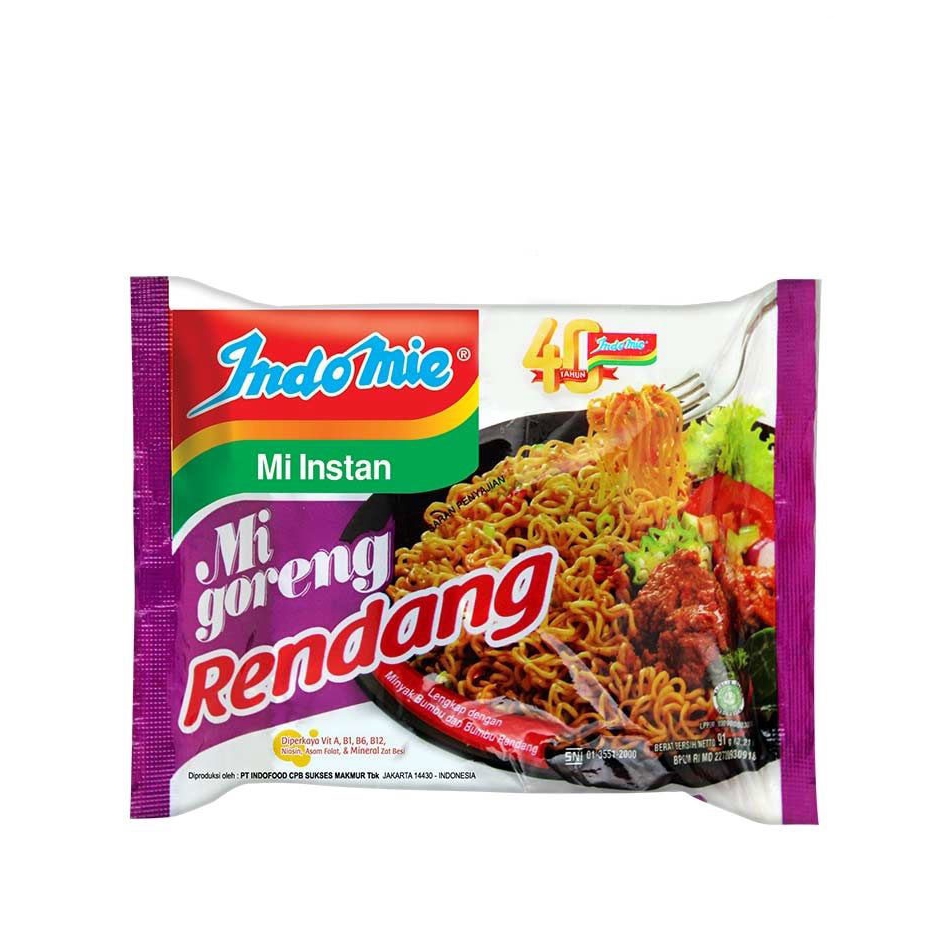 

OL8 - Indomie Mie Goreng Rendang 91G