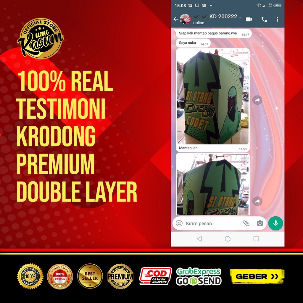 Terlaris Original Kerodong Premium Pentet Umi Kasum Double Layer Motif Mewah Elegan Ukuran Kandang No 1 No 2 Anti Lecek Anti Luntur Tebal Anti Kotor