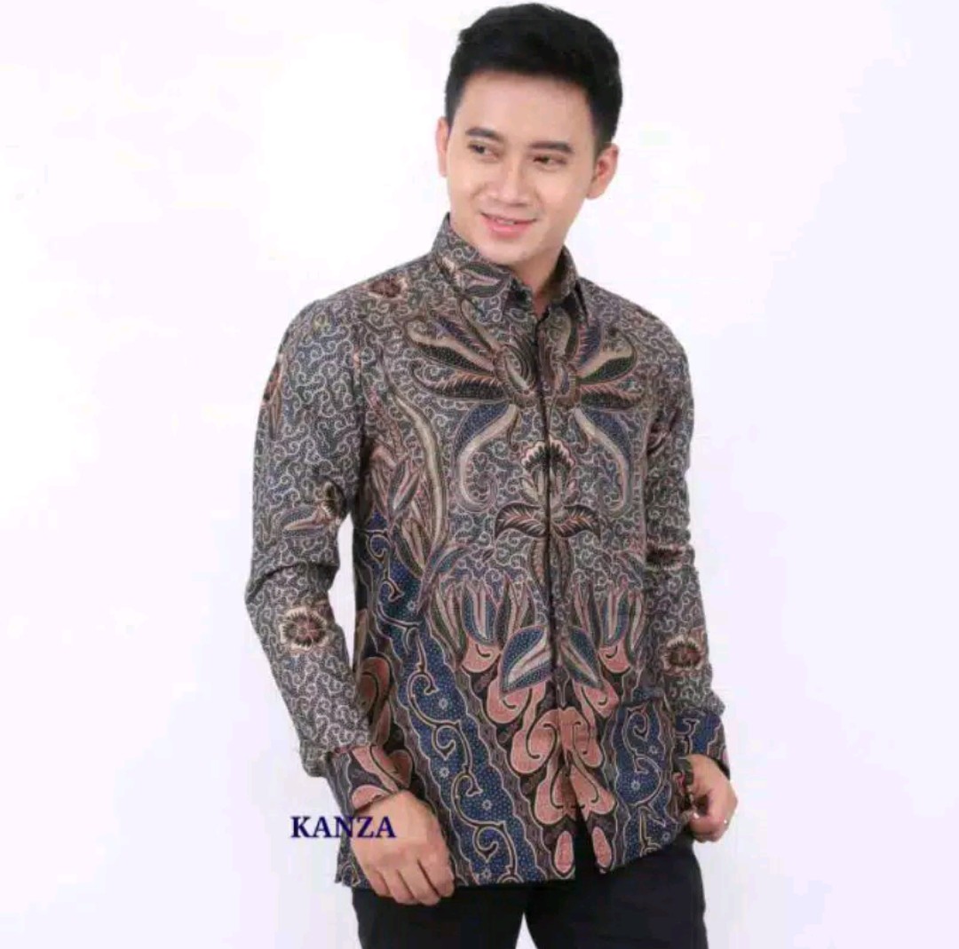 New Arrival Distro Batik Pria Bordir Sogan Hrb026 Batikaf Notoarto Batik Ipnu-ippnu Hem