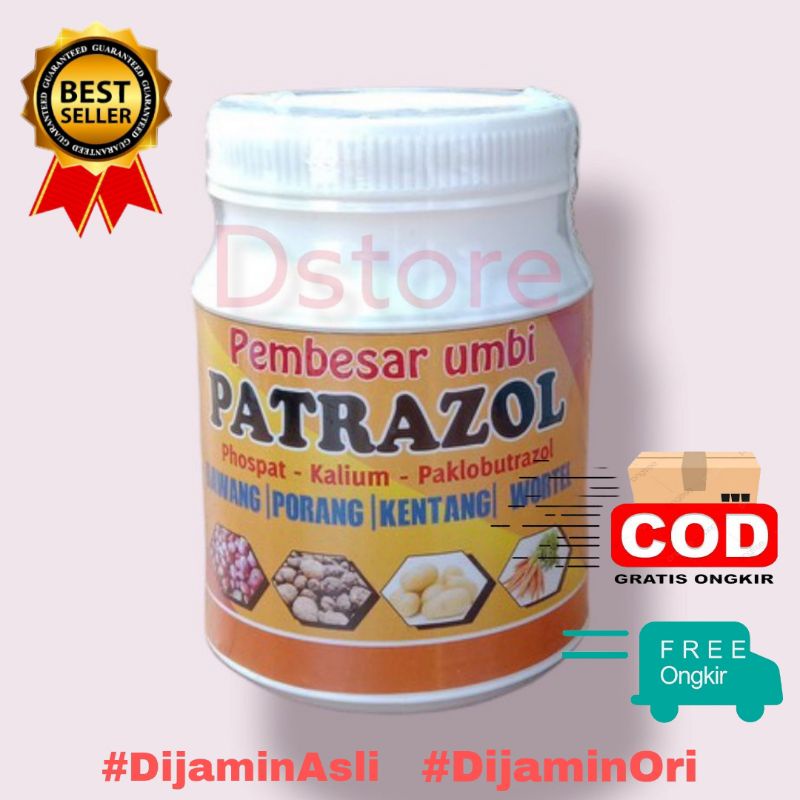 Pupuk Pembesar Umbi Patrazol : Hormon Obat Pembesar Bawang Merah, Porang, Kentang,