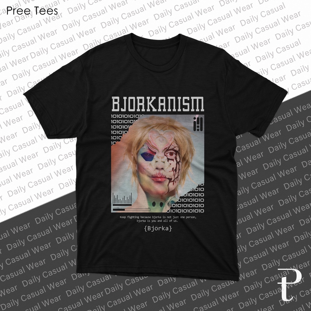 Kaos Bjorka Bjorkanism Tshirt Hacker