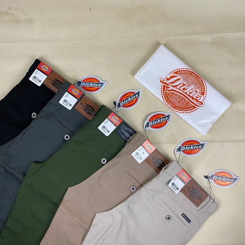 Celana Chino Pria Panjang Premium Chinos Dickies Full Asesoris