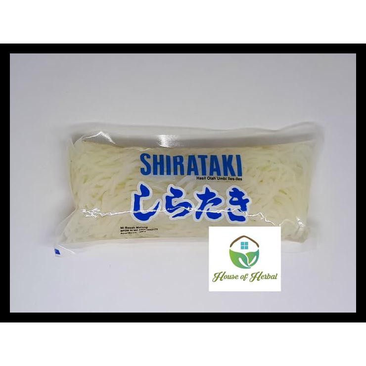 

Mie Shirataki Biru - Wet Shirataki Blue Noodle 200G Promo