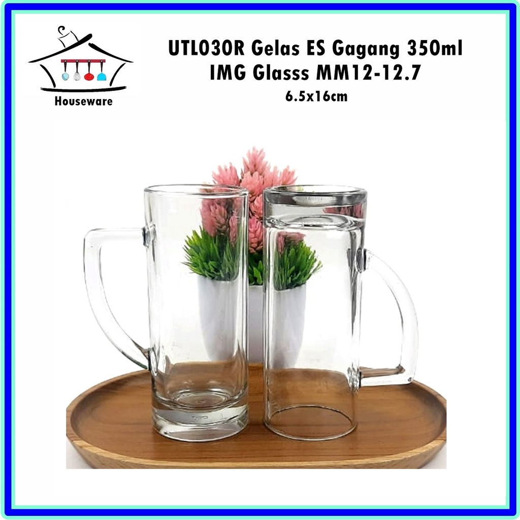 [1pcs] UTL030R Gelas ES Gagang MM12-12.7 350ml