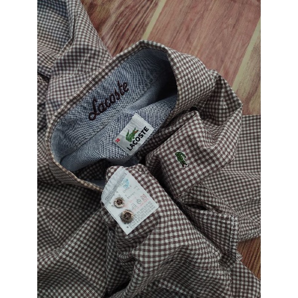 kemeja fred perry, lacoste bekas second preloved