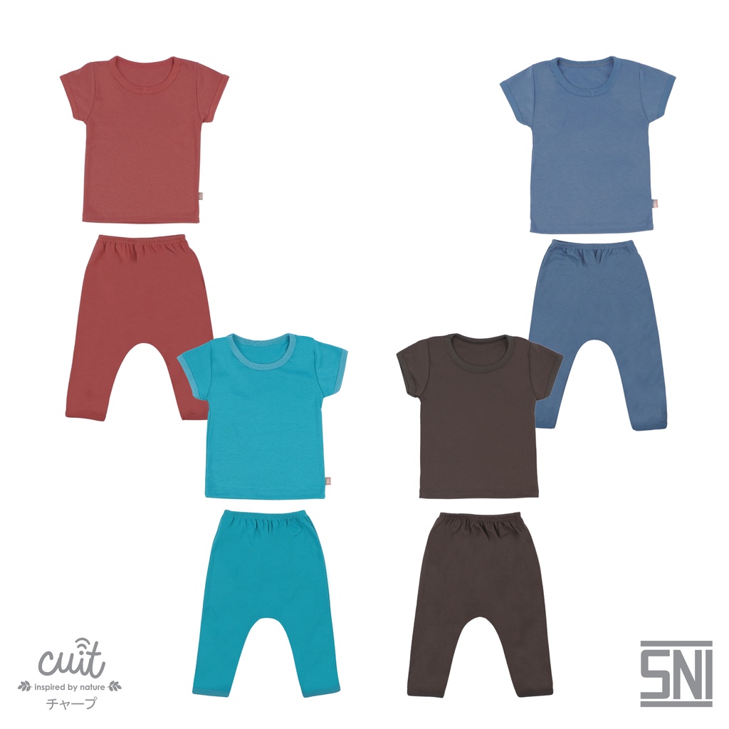 CUIT KIDS Setelan Mixsleeve Anak Block Color Kojo Series