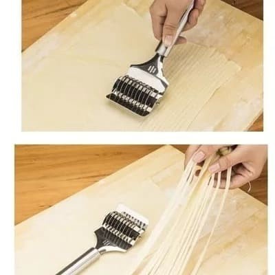 BAROKAH PASTA CUTTER ALAT PEMOTONG MIE NOODLE ROLLING KNIFE SLICER ADONAN KUE