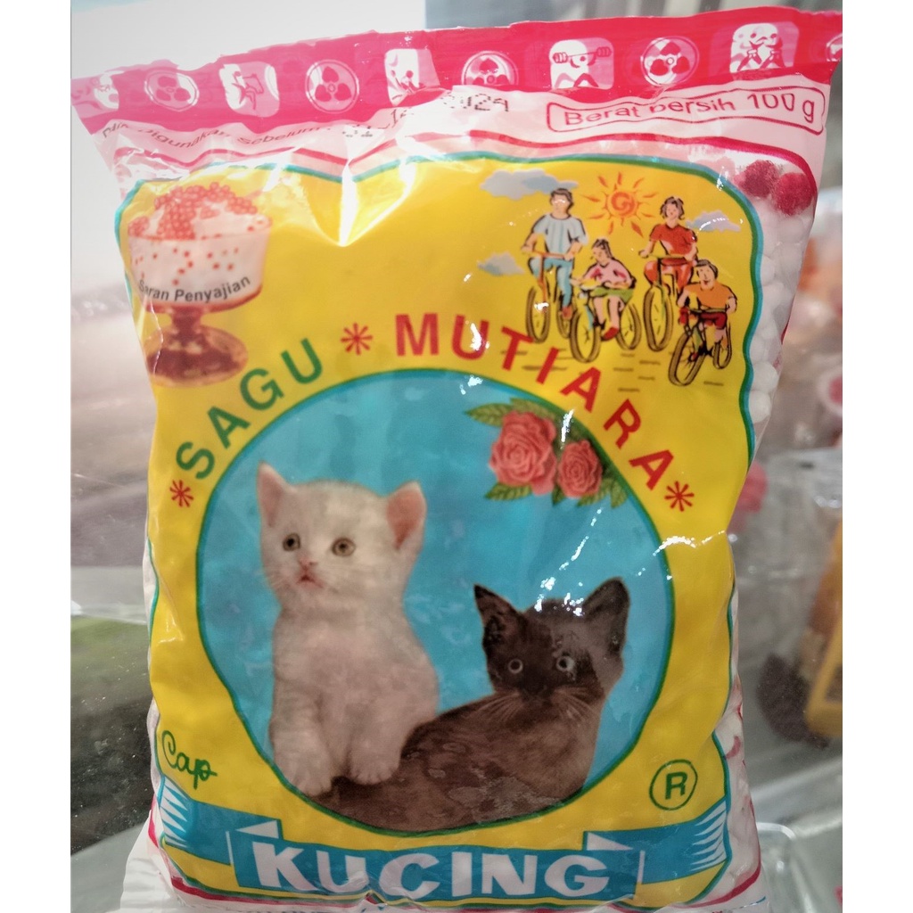

SAGU MUTIARA CAP KUCING100GRAM