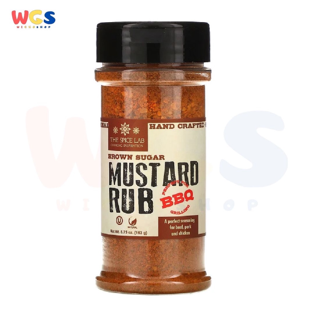 The Spice Lab Brown Sugar Mustard Rub Bbq Seasoning 5.7oz 163g