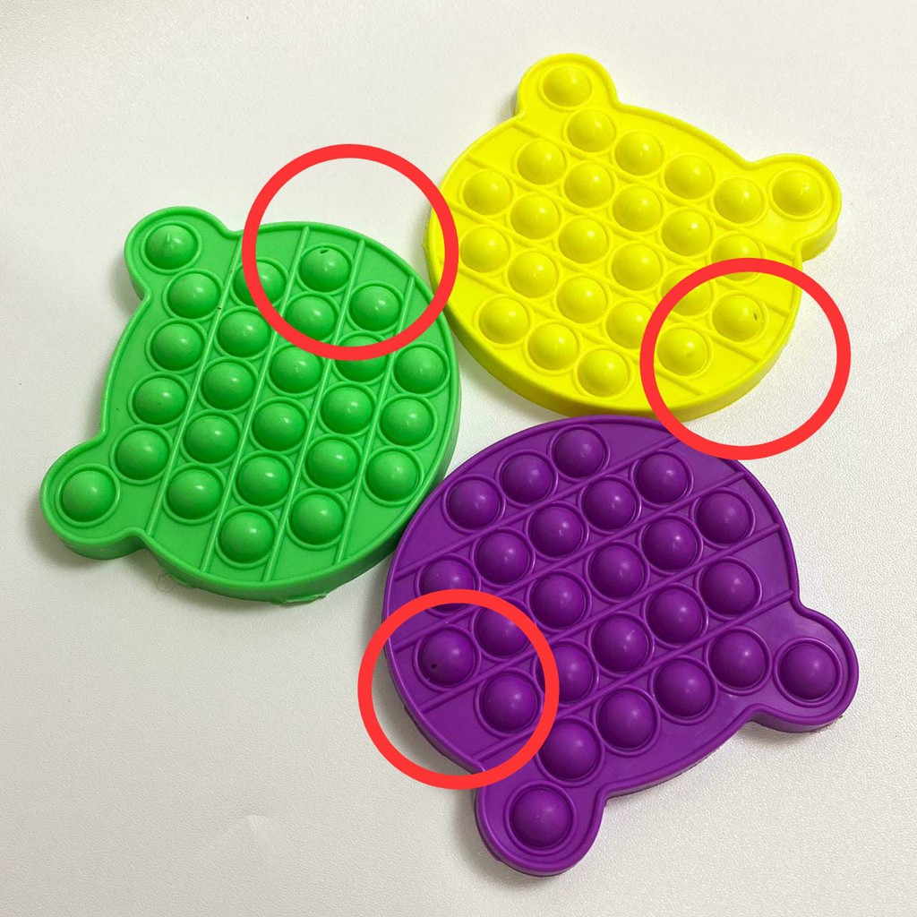 Pop It Mainan Anak Viral - Fidget Toy Push Bubble Stress Relief Kids-Reject Pabrik