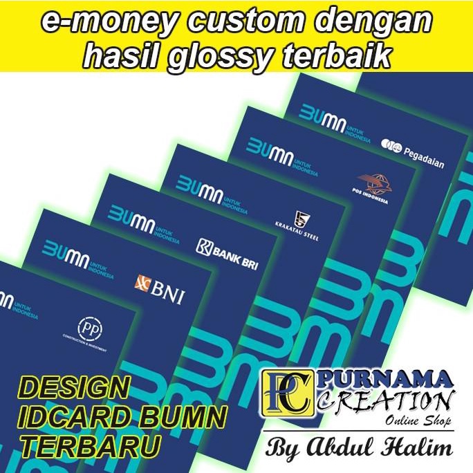 

BISA BAYAR DITEMPAT Cetak idcard id card BUMN Terbaru name tag baru GLOSSY MENGKILAP PROMO SPECIAL Kode 572