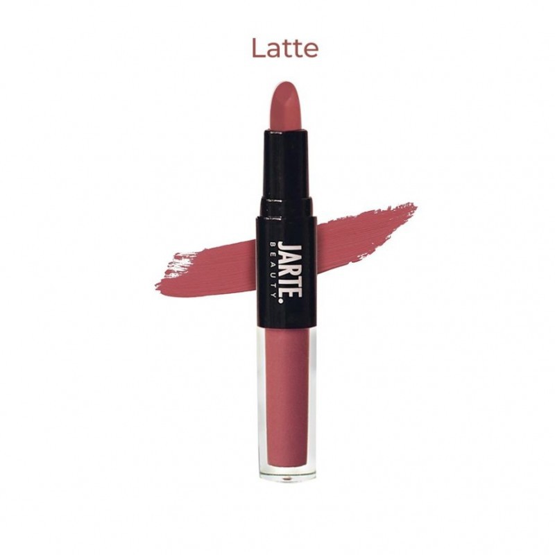 

JARTE Beauty 2in1 Matte Lipstick and Soft Matte Lipcream - LATTE