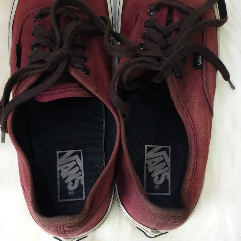 SEPATU VANS MAROON LIMITED ORIGINAL PRELOVED