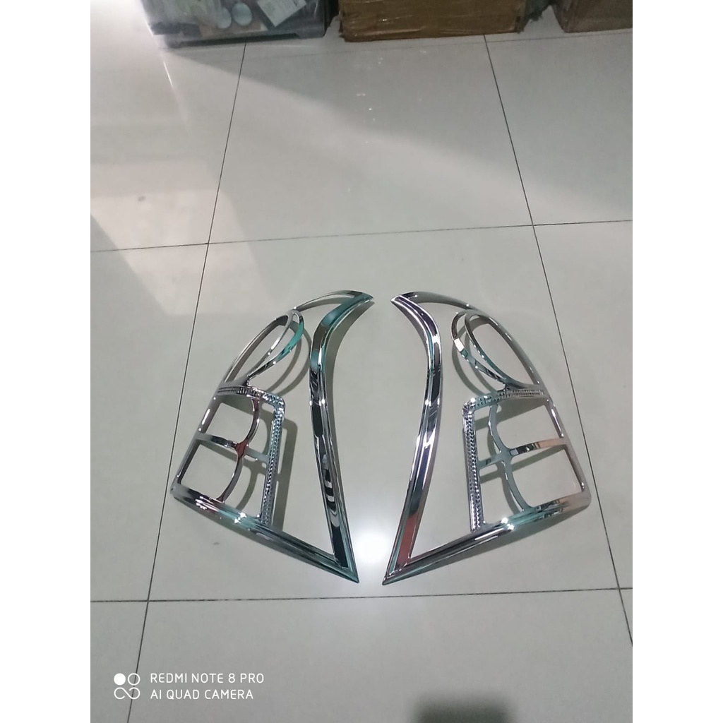 Garnish Lampu All New Avanza Xenia 2012 sd 2015 Chrome