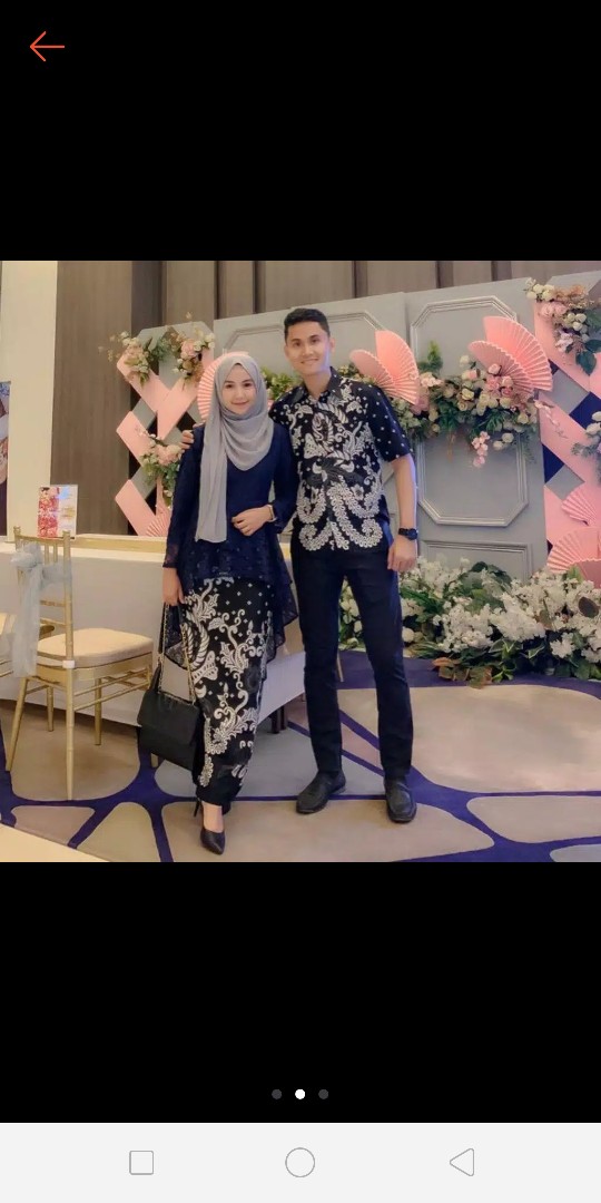 Maura Couple - Sania Ruffle Batik Couple Ori Asia Busana Garansi Termurah Shopee - Couple Gurita