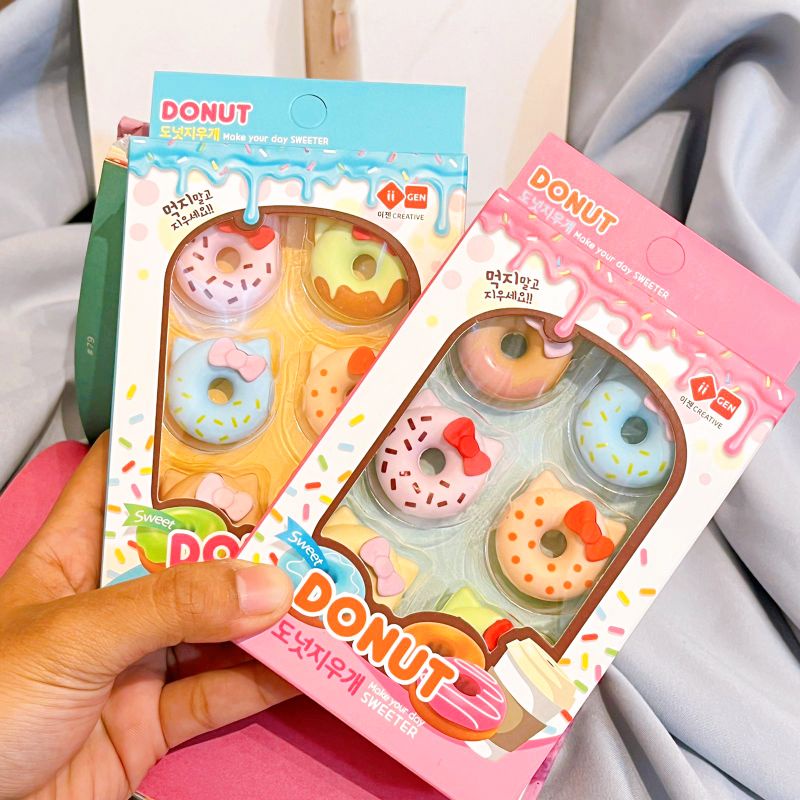 

Dianshabir_stationery Penghapus donat kekinian ATK MURAH donat mickey Stationery