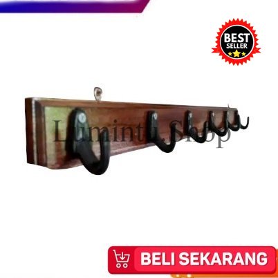 gantungan baju kayu / kapstok baju / kapstok kayu / kapstok kayu gantungan baju kunci cantolan baju