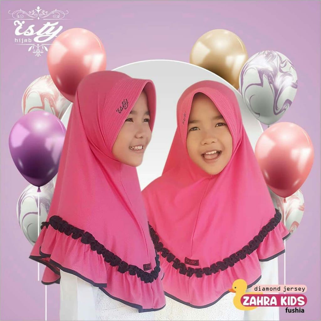 JILBAB ANAK PREMIUM-ZAHRA KIDS BY ISTY HIJAB