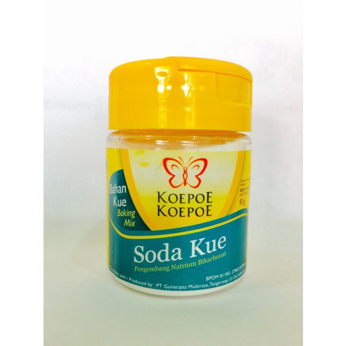 

Ht662D Soda Kue Koepoe Koepoe Baking Soda Pengembang Kue 81 Gr Natrium Ht5H