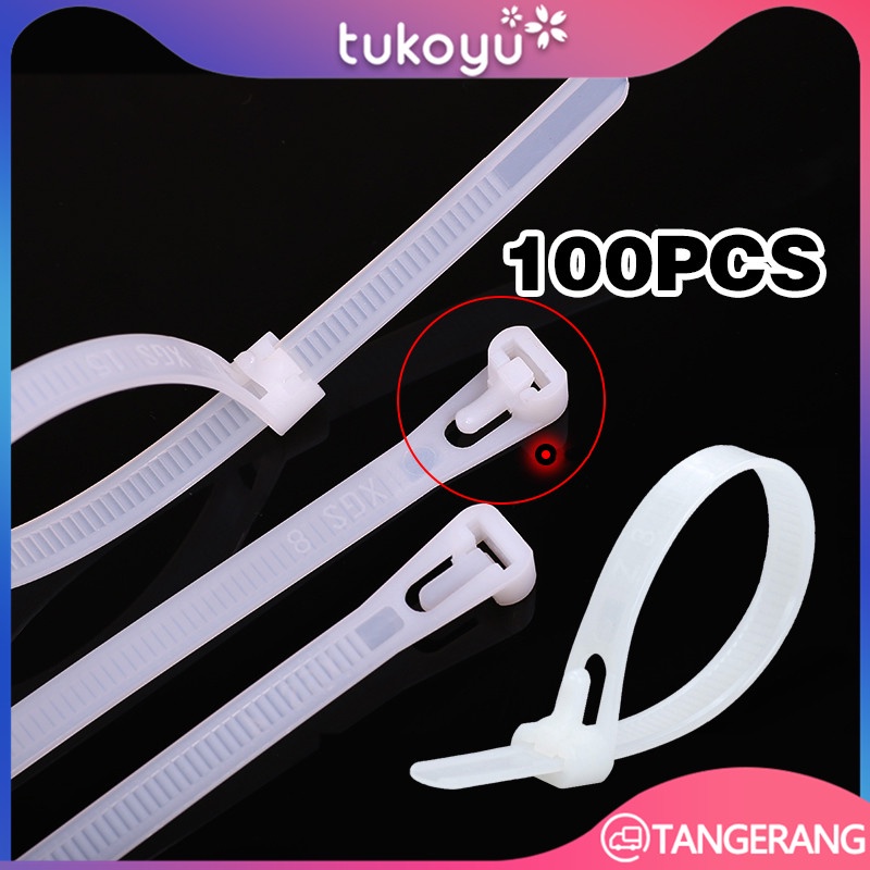 Kabel Ties Reusable/Nylon Cable Tie Reusable/Kabel Ties Bisa Buka/Reusable Cable Ties